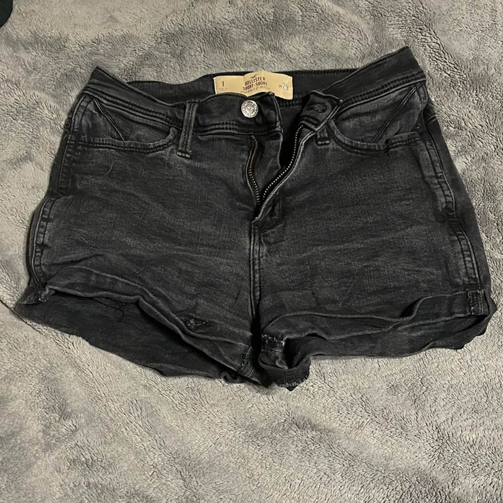 Hollister High Rise Jean Shorts